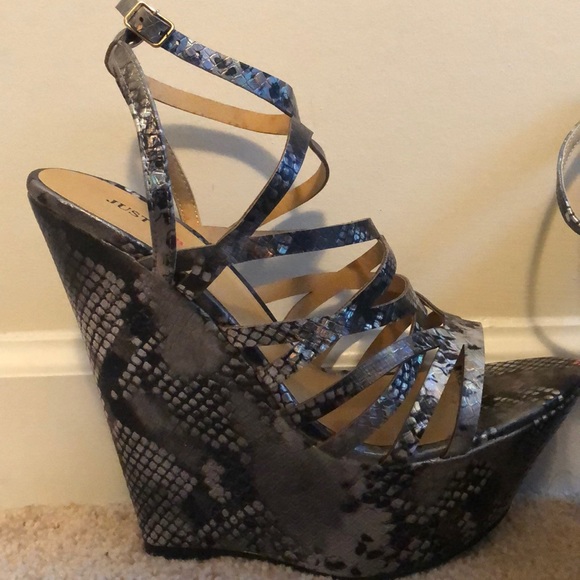 Aryssa Shoe dazzle wedges - Picture 2 of 4